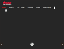 Tablet Screenshot of choosead.gr